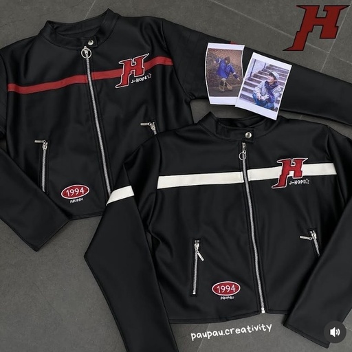 JACKET BLACK “HOPE” 🖤🔥🐿 
